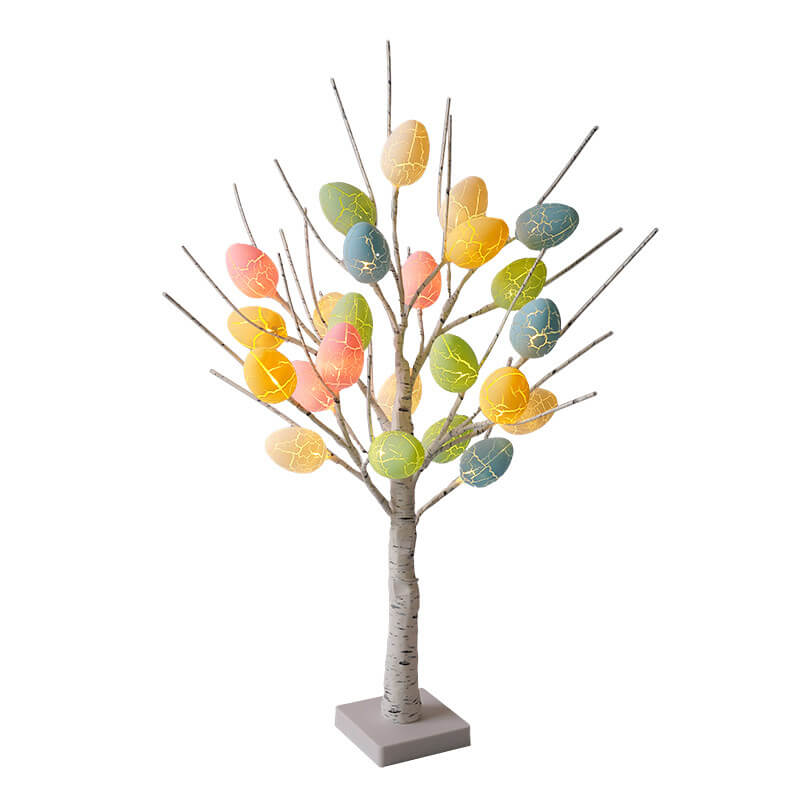 Holiday Decorative Colorful Egg Table Lamp