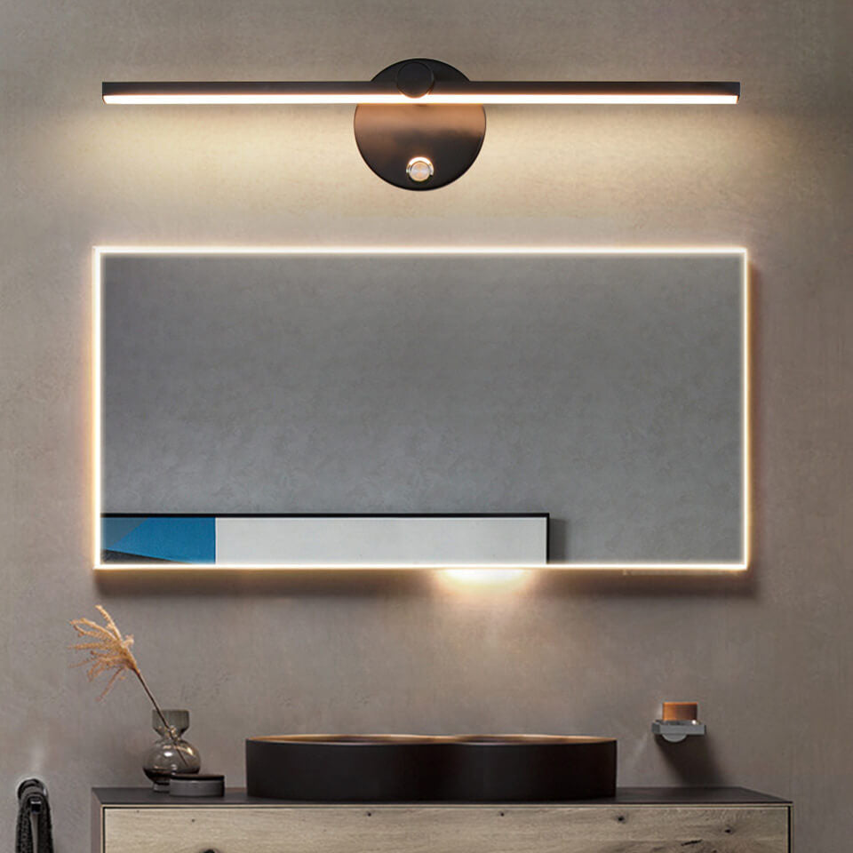 Aluminum Long Bar Switch Wall Lamp