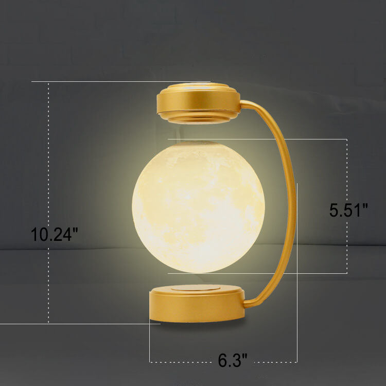 Magnetic Levitation Moon Decorative Table Lamp