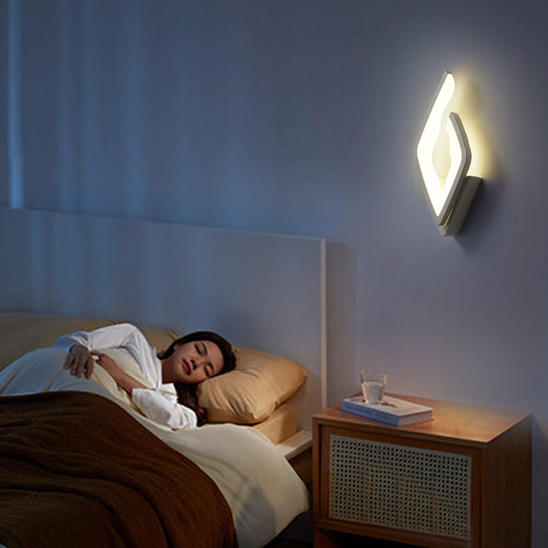 Acrylic Flame Design Wall Lamp