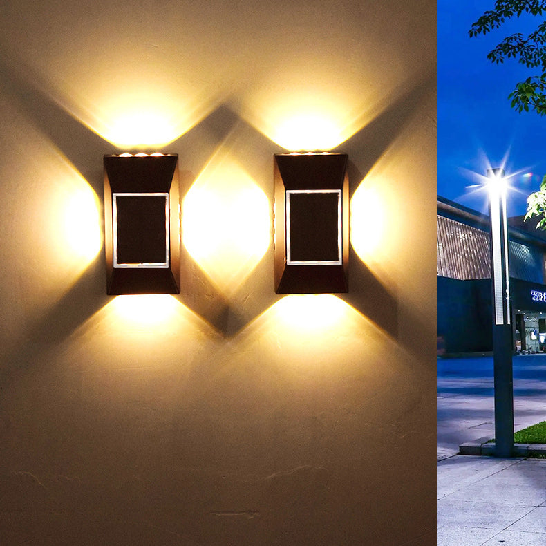 Sensor Rectangle ABS Plastic Outdoor Light