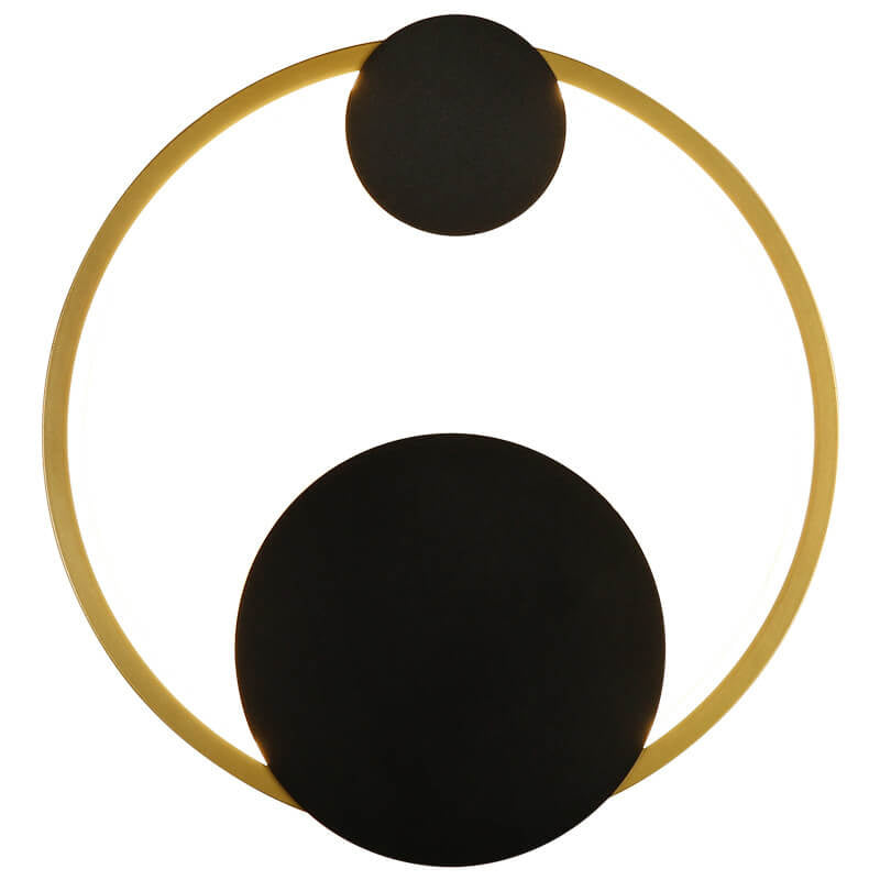 Oval Round Ring Wall Lamp