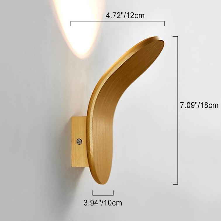 Aluminum Arch Hallway Wall Lamp