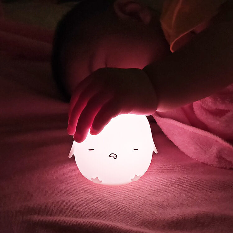 Cartoon Chick Silicone Mini Table Lamp