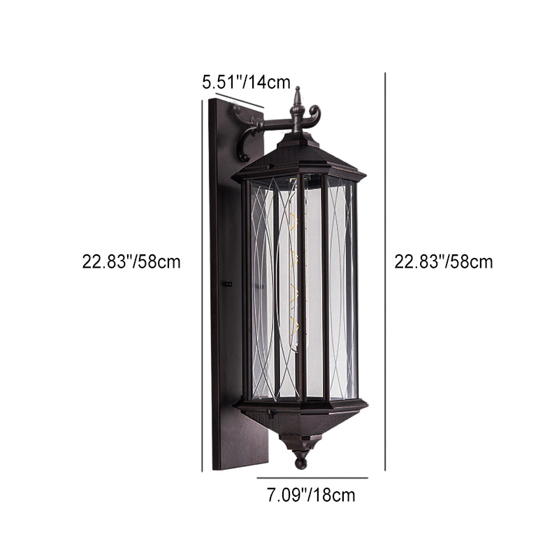 Wrought Iron Outdoor Light