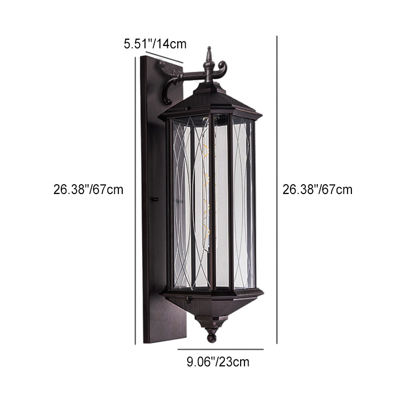 Wrought Iron Outdoor Light