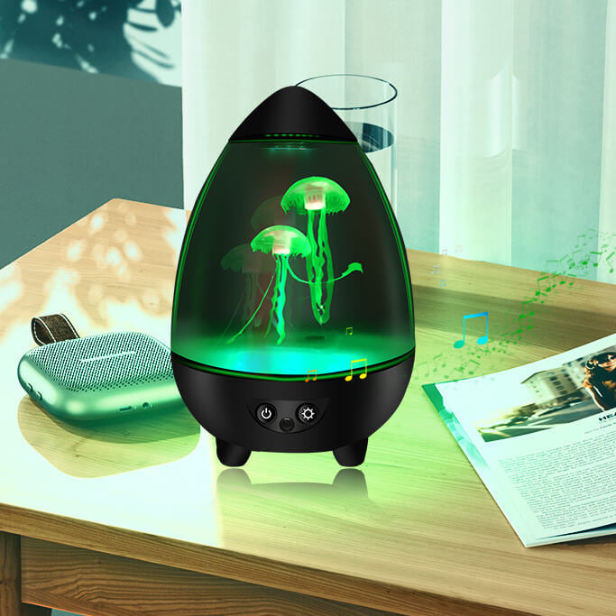 Eye Protection Jellyfish Design Table Lamp