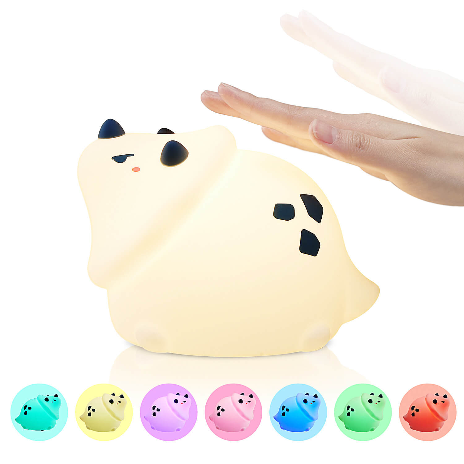 Cartoon Silicone Dinosaur Eye Table Lamp