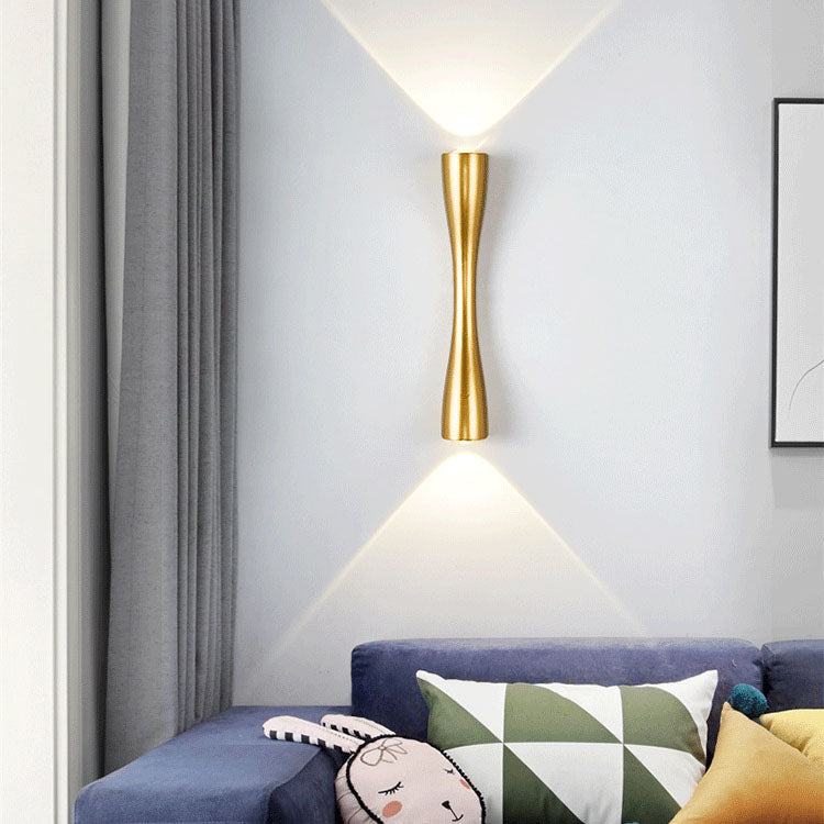Aluminum Trumpet Shape Patio Outdoor Light