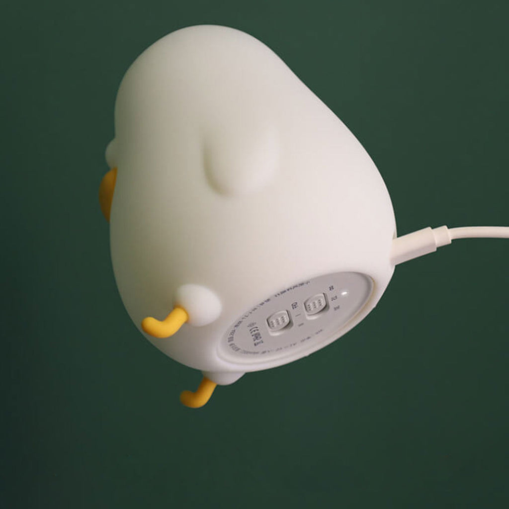 Cartoon Silicone Chick Night Table Lamp