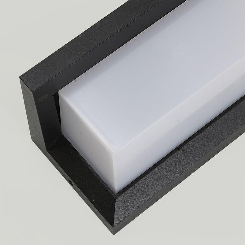Rectangular Sensor Outdoor Light