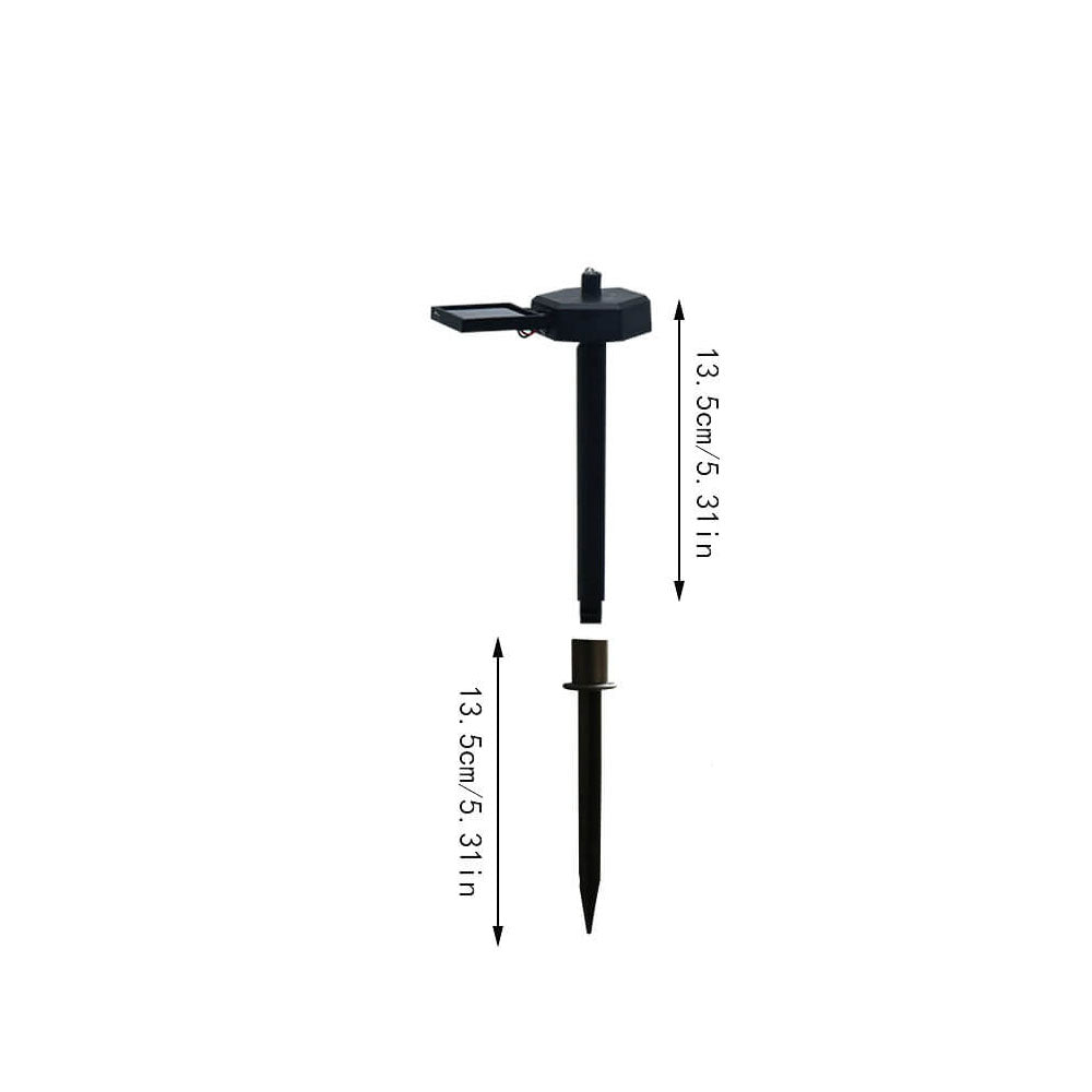 Dog Resin Solar Waterproof Outdoor Light