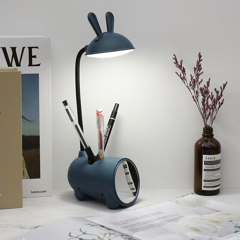 Cartoon Rabbit Touch Pen Table Lamp