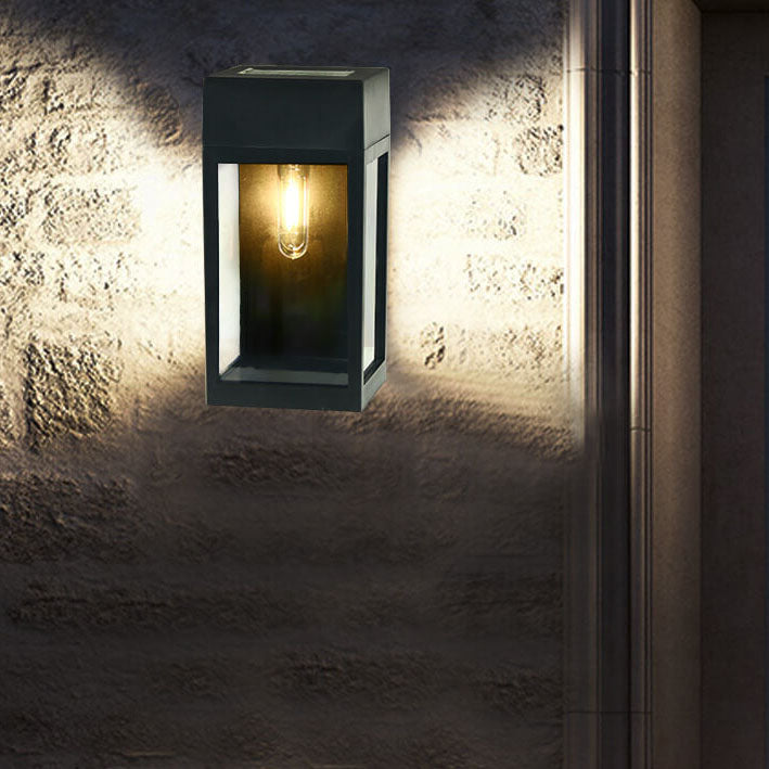 Rectangular Plastic Garden Outdoor Light