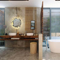 Stainless Steel Acrylic Water Wall Lamp
