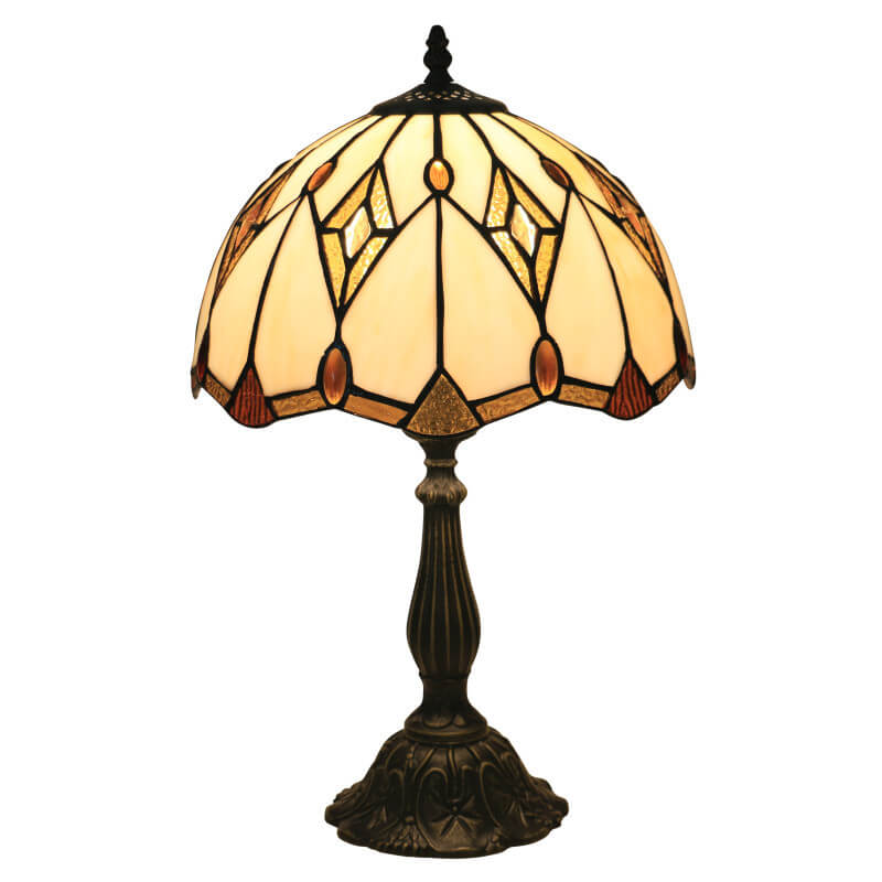 Baroque Gems Dome Stained Table Lamp