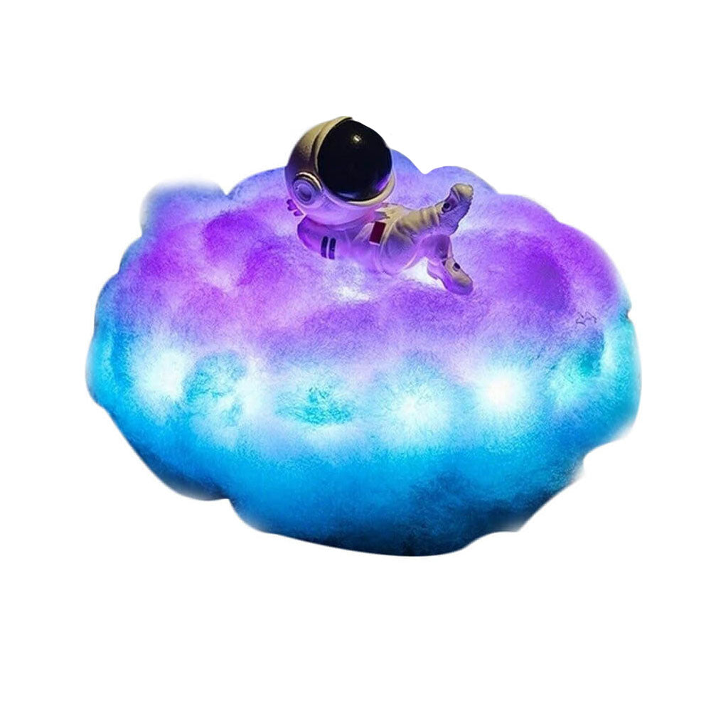 Clouds Lunar Astronaut Remote Table Lamp