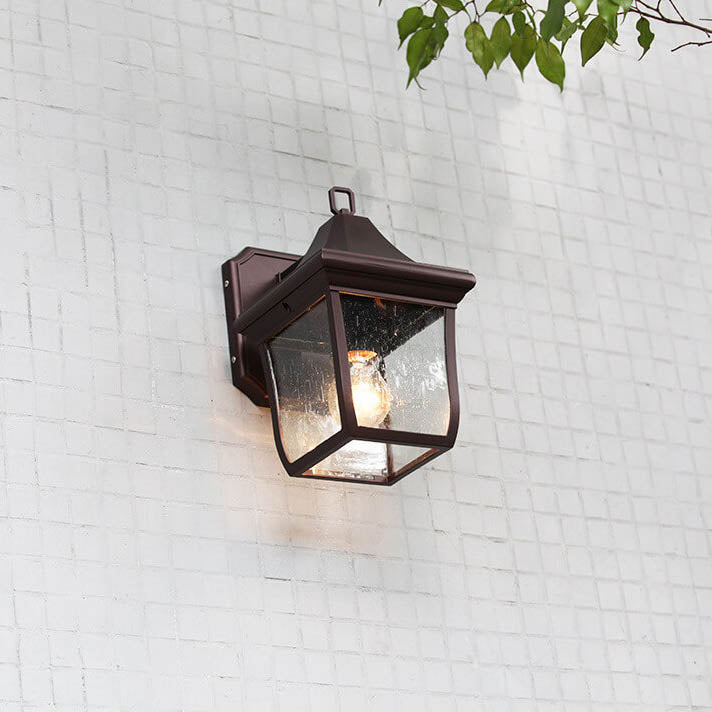 Aluminum Alloy Glass Garden Outdoor Light
