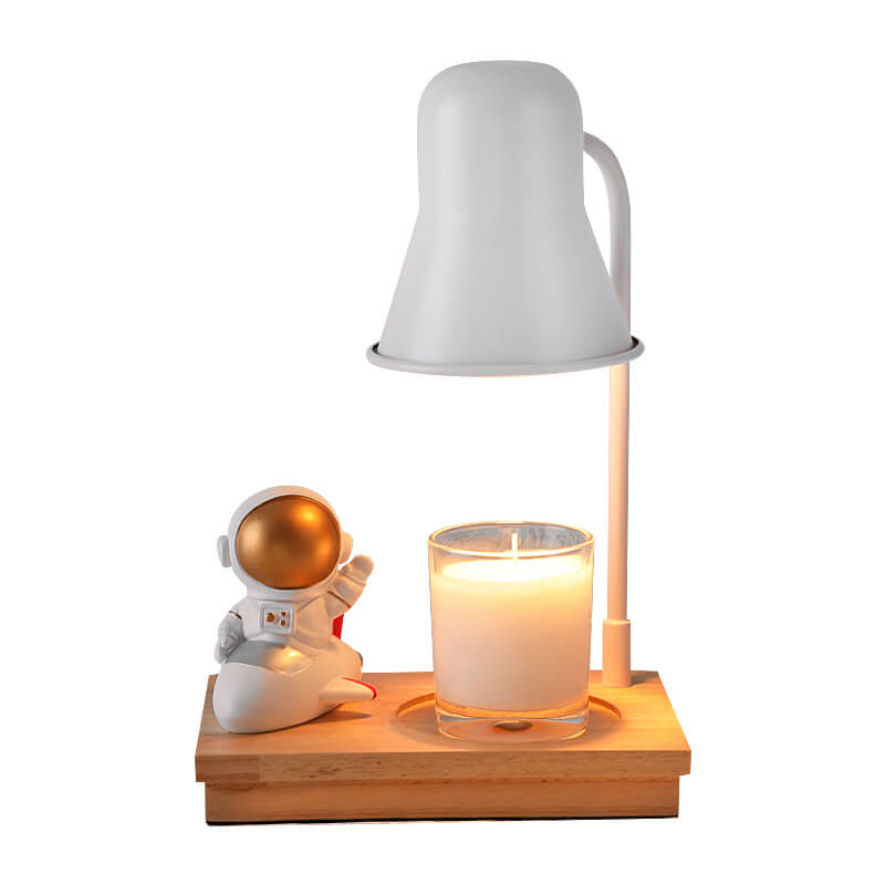 Astronaut Aromatherapy Melting Wax 2-Light Table Lamp