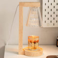 Cone Hardware Log Melting Table Lamp