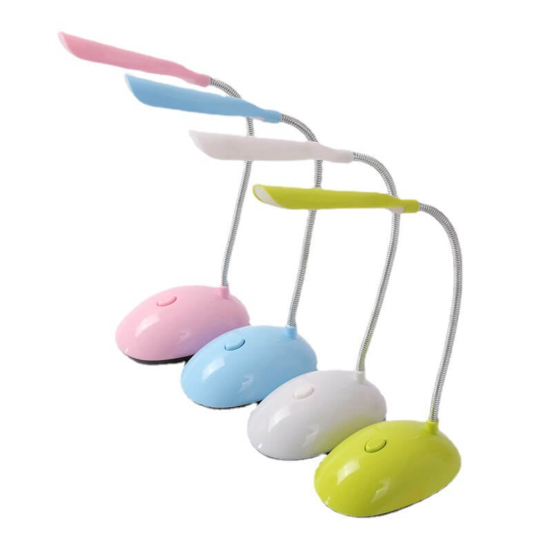 Mini Macaron Plastic Folding Table Lamp