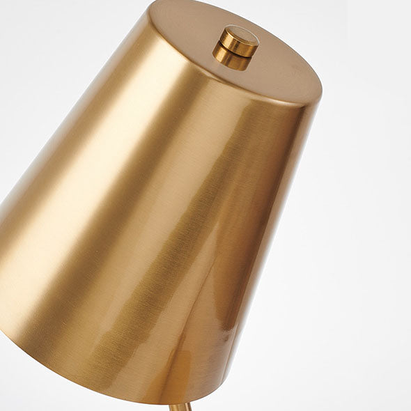 Trapezoidal Iron Bedroom Table Lamp