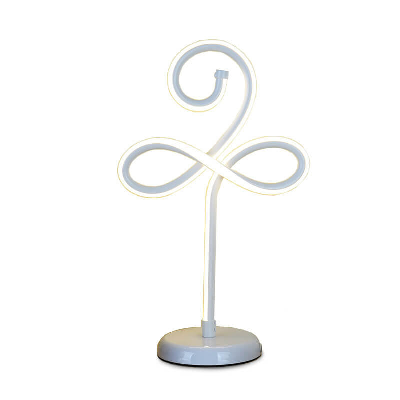 Flower Aluminum Iron Table Lamp