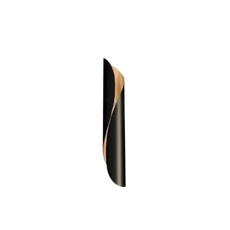 Strip Spiral Iron Hallway 2-Light Wall Lamp