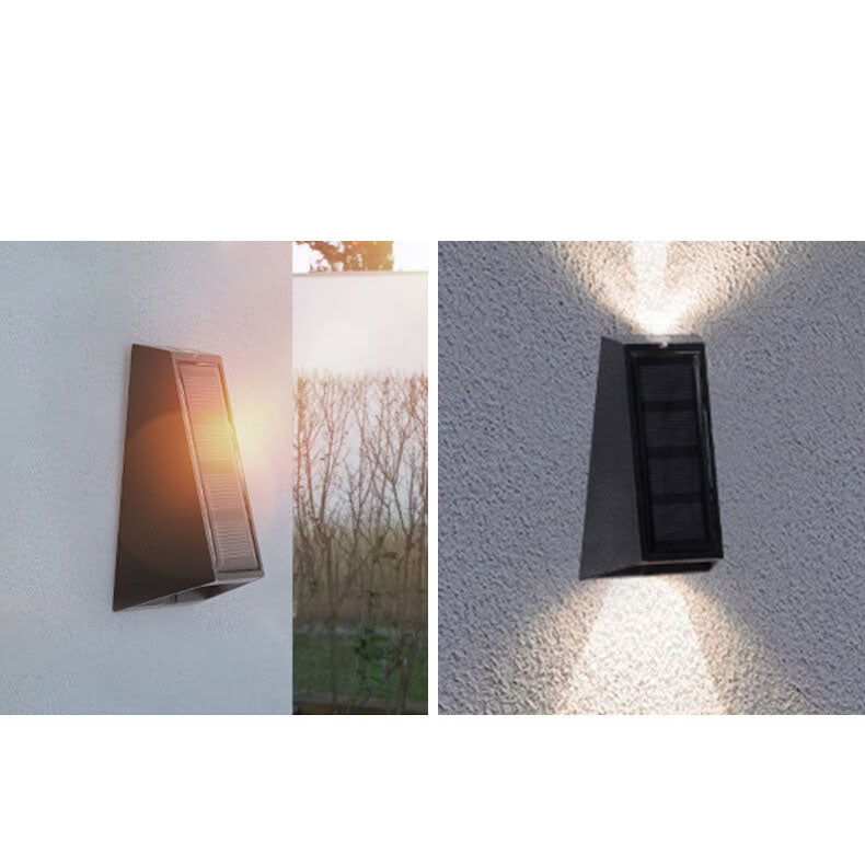 Trapezoid RGB Patio Outdoor Light