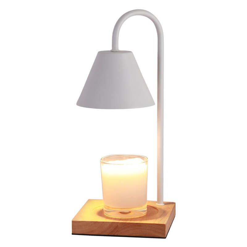 Solid Marble Cone Melting Table Lamp