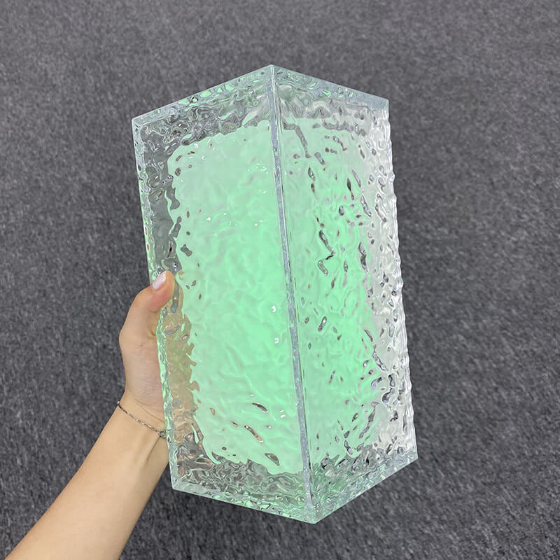 Ice Cube Acrylic RGB Table Lamp