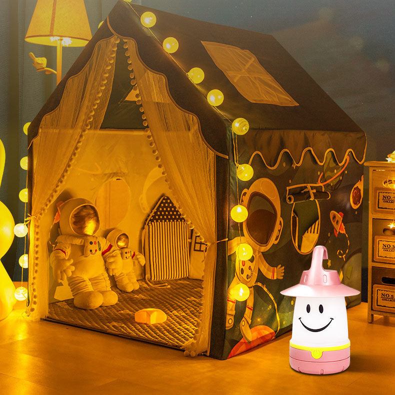 Smiley Lantern Camping Decorative Table Lamp