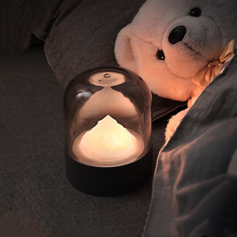 Snow Mountain PC Night Table Lamp