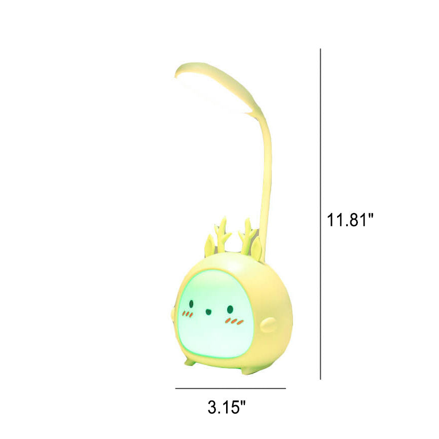 Cartoon Animal Student Charging Table Lamp