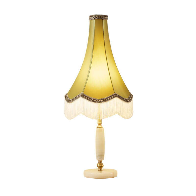 Court Tassel Copper Table Lamp
