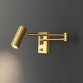 Copper Rotatable Eye Protection Wall Lamp