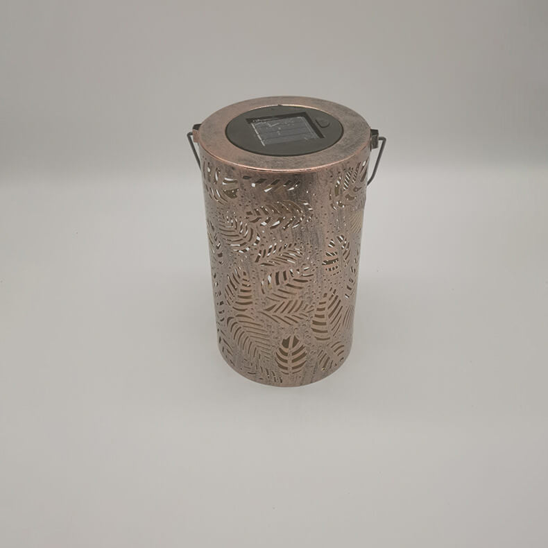 Solar Iron Cylinder Decorative Outdoor Light
