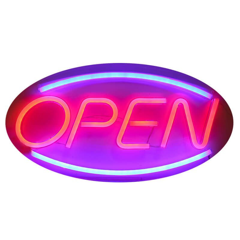 Neon Open Acrylic Atmosphere Floor Lamp