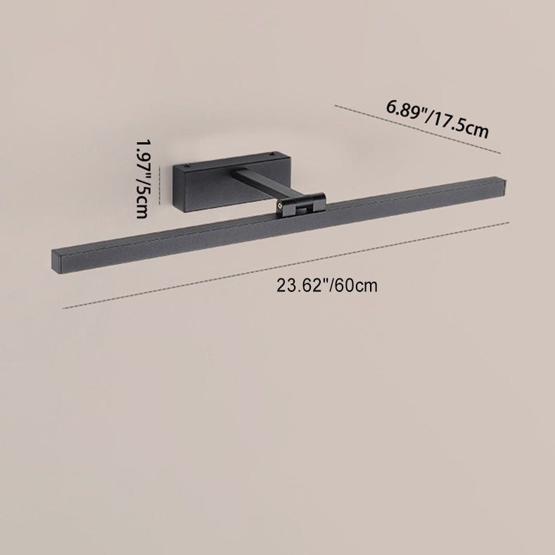 Long Iron Aluminum PC Wall Lamp