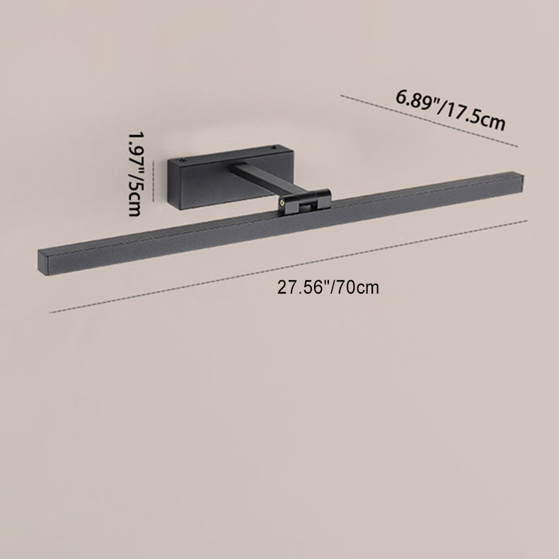 Long Iron Aluminum PC Wall Lamp