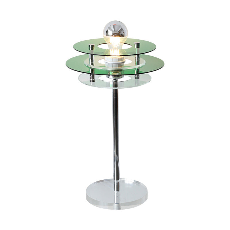 Acrylic Space Saucer Design Table Lamp