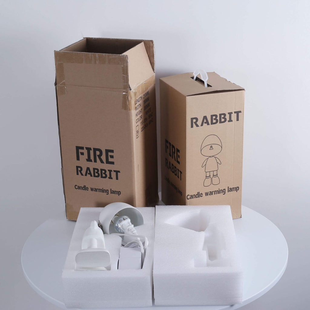 Resin Robot Design Night Table Lamp