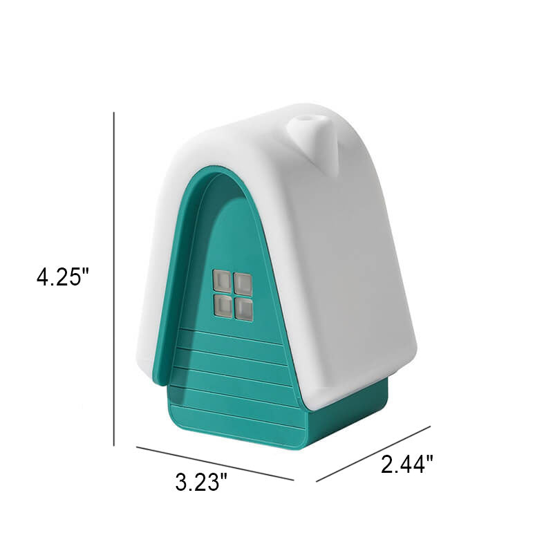 Cartoon Snow House Silicone Table Lamp