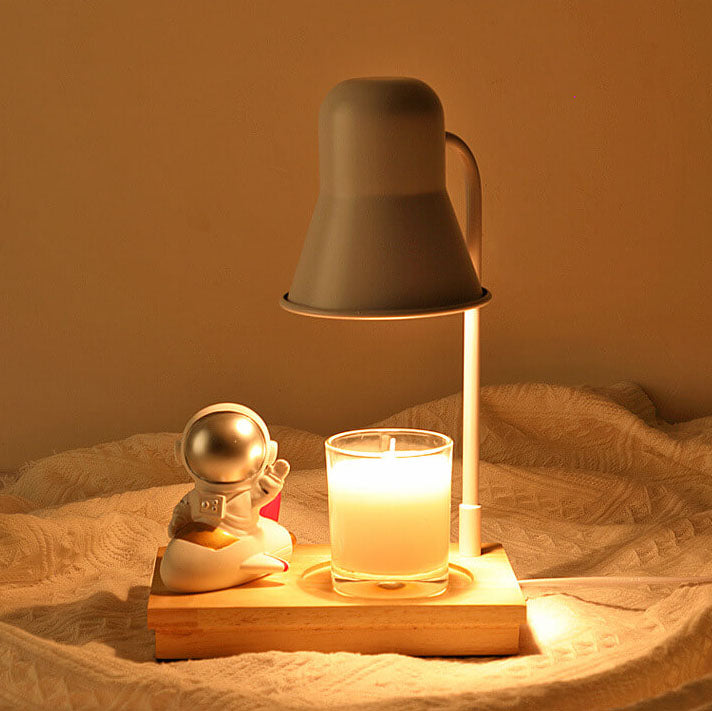 Astronaut Aromatherapy Melting Wax 2-Light Table Lamp