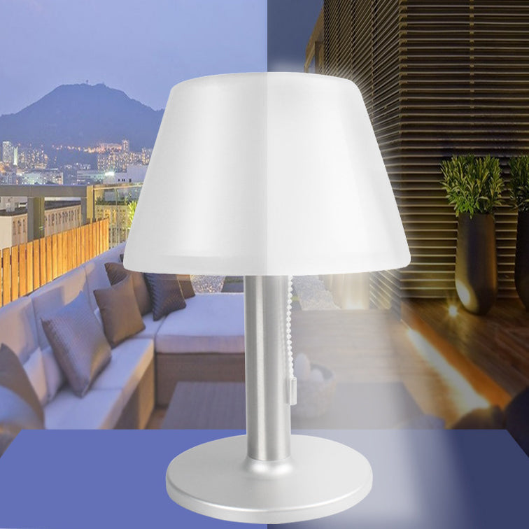 Powered Cone Induction Table Lamp