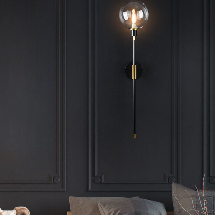 Magic Bean Glass Long Wall Lamp
