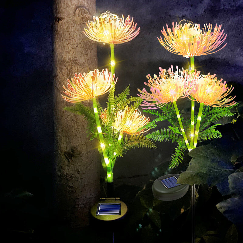 Imitation Sunflower Lawn Insert Outdoor Light