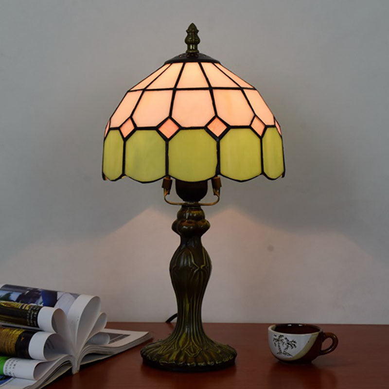 Aluminum Alloy Glass Dome Table Lamp