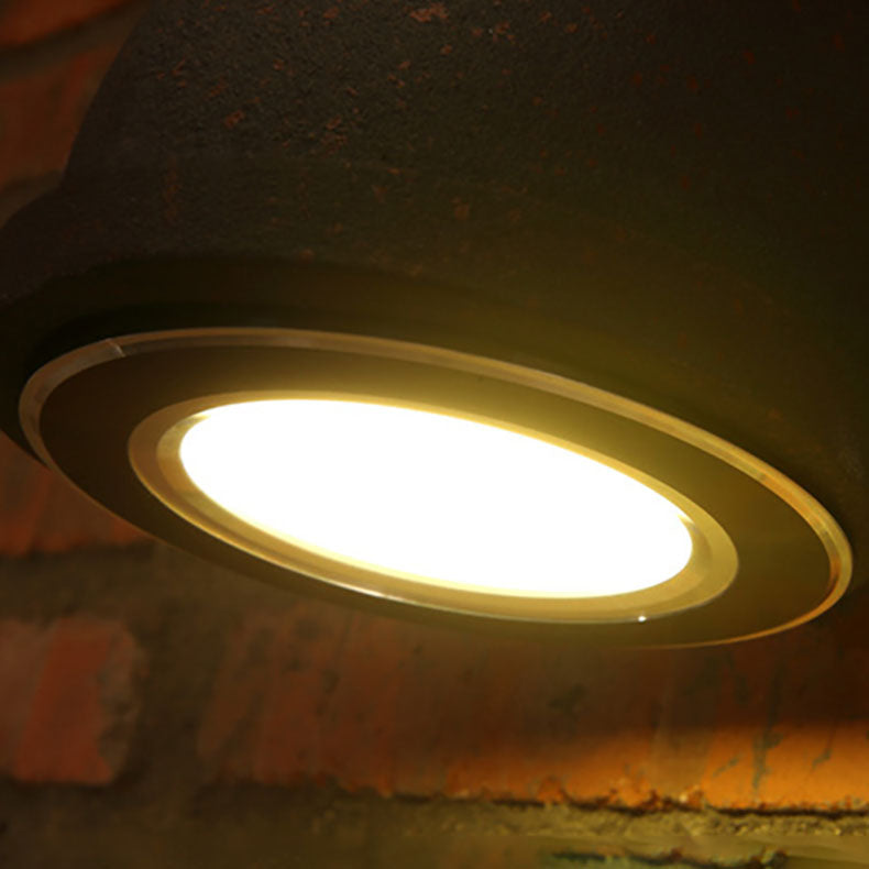 Tubular Iron Living Room Wall Lamp