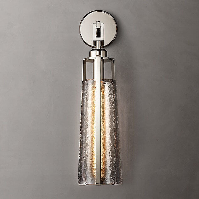Metal Glass Wall Lamp